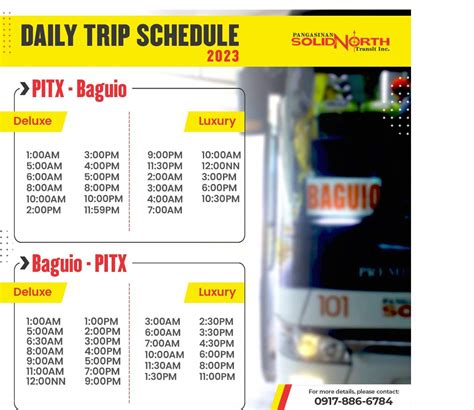 caba to baguio|MANILA TO BAGUIO P2P BUS Schedule & Fare: .